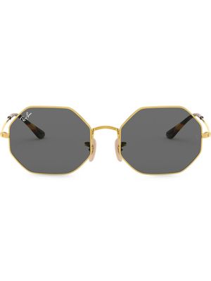 Ray-Ban lunettes de soleil Octagon 1972 - Or