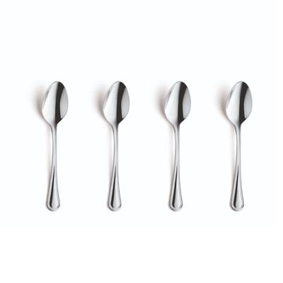 Amefa koffielepels fleur 4 stuks