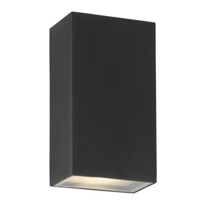 Searchlight Vierkante up- & downlighterOutdoor - 8852BK