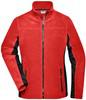 James & Nicholson JN841 Ladies´ Workwear Fleece Jacket -STRONG- - Red/Black - XS