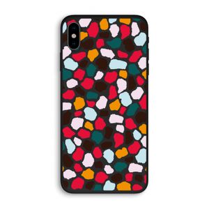 Colored Giraffe: iPhone XS Biologisch afbreekbaar hoesje