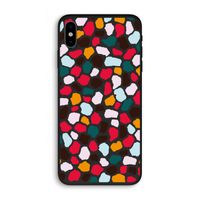 Colored Giraffe: iPhone XS Biologisch afbreekbaar hoesje
