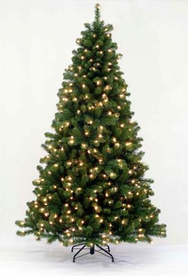 Kunstkerstboom Arctic Spruce 120 cm D73 cm met warme LED-verlichting kerstboom - Holiday tree