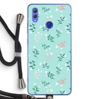 Small white flowers: Honor Note 10 Transparant Hoesje met koord Small white flowers: Honor Note 10 Transparant Hoesje met koord