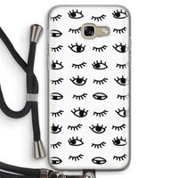 Eye pattern #2: Samsung Galaxy A5 (2017) Transparant Hoesje met koord
