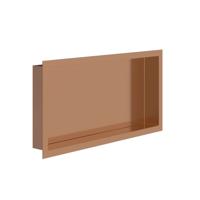 Wandnis Aloni Inbouw | 60x30x7 cm | 1 vak | Geborsteld koper Wandnis Aloni Inbouw | 60x30x7 cm | 1 vak | Geborsteld koper