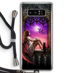 Kinderen van de nacht: Samsung Galaxy Note 8 Transparant Hoesje met koord