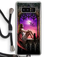 Kinderen van de nacht: Samsung Galaxy Note 8 Transparant Hoesje met koord