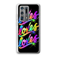 Loves: Huawei P40 Pro Plus Transparant Hoesje