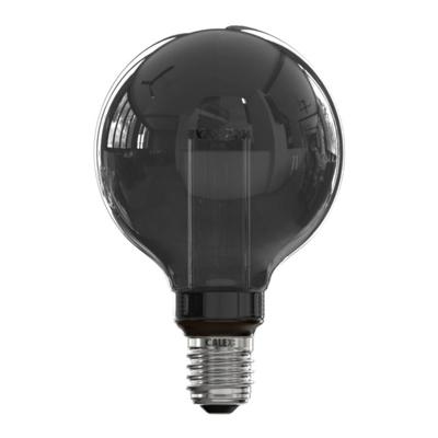 LED Glasfiber Globe lamp G95 220-240V 3.5W 40lm 2000K Titanium E27 dimbaar - Calex