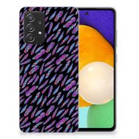 Samsung Galaxy A52 (5G/4G) TPU bumper Feathers Color