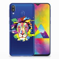 Samsung Galaxy M20 (Power) Telefoonhoesje met Naam Lion Color