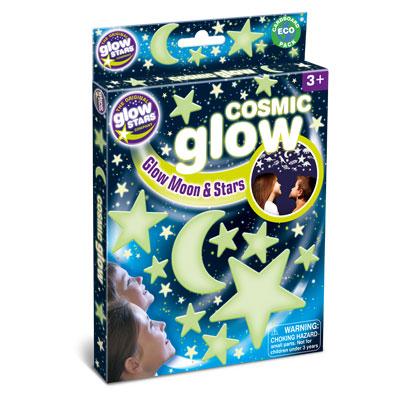 Glow in the Dark Maan en Sterren