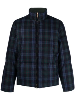 Thom Browne doudoune zippée à design réversible - Bleu