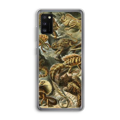 Haeckel Lacertilia: Samsung Galaxy A41 Transparant Hoesje
