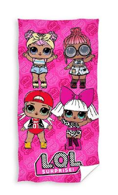 LOL Surprise strandlaken roze 70 x 140 cm LOL Surprise strandlaken roze 70 x 140 cm