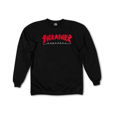 Thrasher Godzilla Crewneck Sweater Skate Heren L