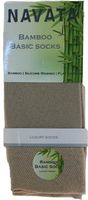 Sokken Bamboo basic sock dark beige 43-46 Vlot - Vlot