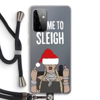 Came To Sleigh: Samsung Galaxy A72 5G Transparant Hoesje met koord