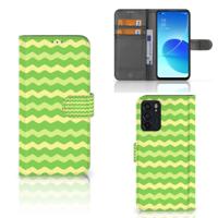 OPPO Reno6 5G | Telefoon Hoesje | Waves Green