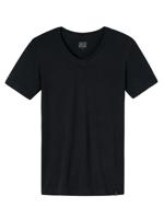 Schiesser - Long Life Soft - Shirt 1/2 - zwartblauw, Maat:S Schiesser - Long Life Soft - Shirt 1/2 - zwartblauw, Maat:S