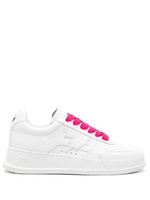 DSQUARED2 baskets Maple Leaf en cuir - Blanc