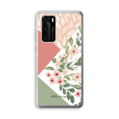 Sweet heaven geometrics: Huawei P40 Transparant Hoesje