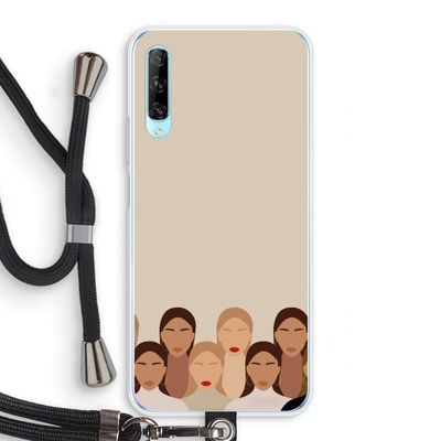 Girls girls girls: Huawei P Smart Pro Transparant Hoesje met koord