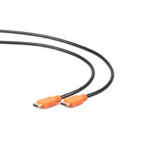 Gembird CC-HDMI4L-15 HDMI kabel 4,5 m HDMI Type A (Standaard) Zwart, Oranje - thumbnail