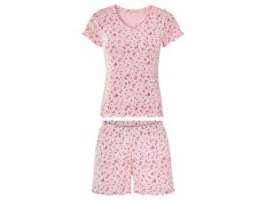 esmara Korte dames pyjama (Lichtroze, XS (32/34))