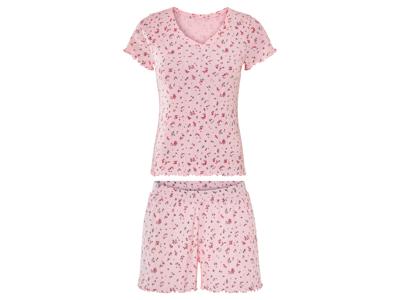esmara Korte dames pyjama (Lichtroze, XS (32/34))