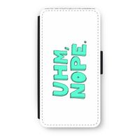 UHM, NOPE.: iPhone 8 Plus Flip Hoesje
