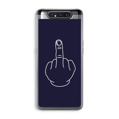 F**k U: Samsung Galaxy A80 Transparant Hoesje