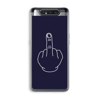 F**k U: Samsung Galaxy A80 Transparant Hoesje