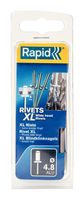 Rapid blindklinknagel XL 4.8x12mm incl. boortje (40st) - thumbnail