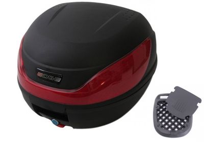 Edge topkoffer milano 32 liter zwart
