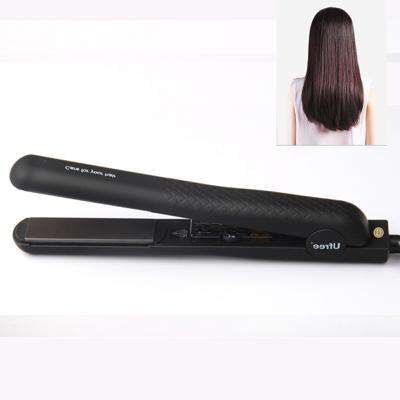 Ufree U-330 keramische plaat instelbare temperatuur Hair Straightener elektrische multiplex kappers Tools voor haar EU Plug (zwart)