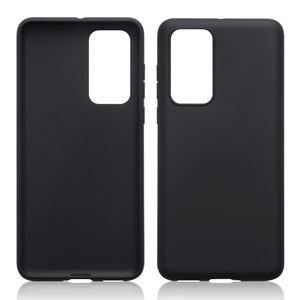 Qubits - Softcase hoes - Huawei P40 - Zwart