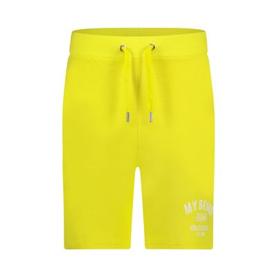My Brand Basic Varsity Short Yellow - Maat S - Kleur: Geel | Soccerfanshop