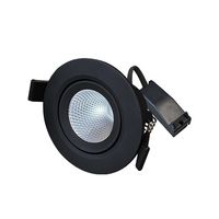LED Cascade Downlight 4.5W/6.5W/10W 36º 2.700K/3.000K IP20 Zwart