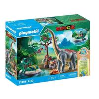 PLAYMOBIL 71819 Brachiosaurus, Ontdekkingsreizigers, Hovercraft