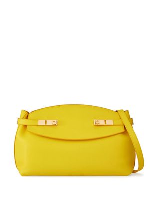 Ferragamo grande pochette en cuir - Jaune