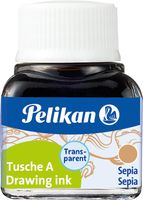 Pelikan Oost-Indische inkt sepia, flesje van 10 ml - thumbnail