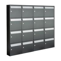 Allux Flow Set 4-Breed, 4-Hoog Antraciet - 40040065_4x4