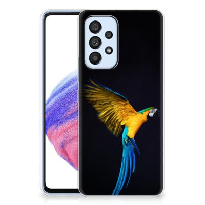 Samsung Galaxy A53 5G | TPU Hoesje | Papegaai