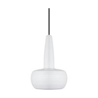 Umage Clava hanglamp matt white - met koordset zwart - Ø 21,5 cm