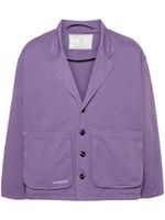 Société Anonyme blazer Kensington à simple boutonnage - Violet - thumbnail