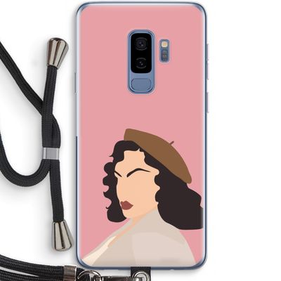 Confidence: Samsung Galaxy S9 Plus Transparant Hoesje met koord