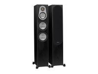 Monitor Audio: Silver 300 Vloerstaande Speakers 2 stuks - Black Oak - thumbnail