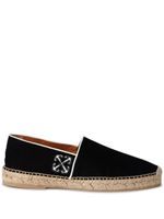 Off-White espadrilles Angletteà broderie Arrow - Noir